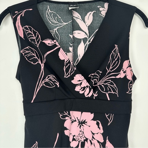 Per Seption Vintage Dress Size Small Black Pink Y2K Babydoll Fairy Whimsygoth - Picture 5 of 8